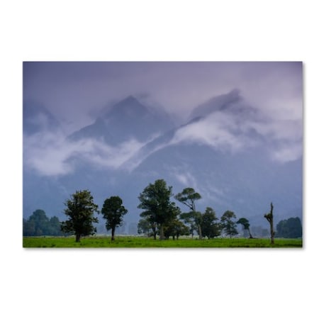Dan Ballard 'Mountains In The Midst' Canvas Art,12x19